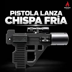 Pistola lanza chispa fría
