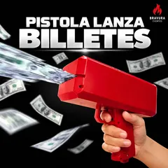 Pistola lanza billetes